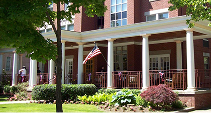 The exterior of West Penn School of Nursing.